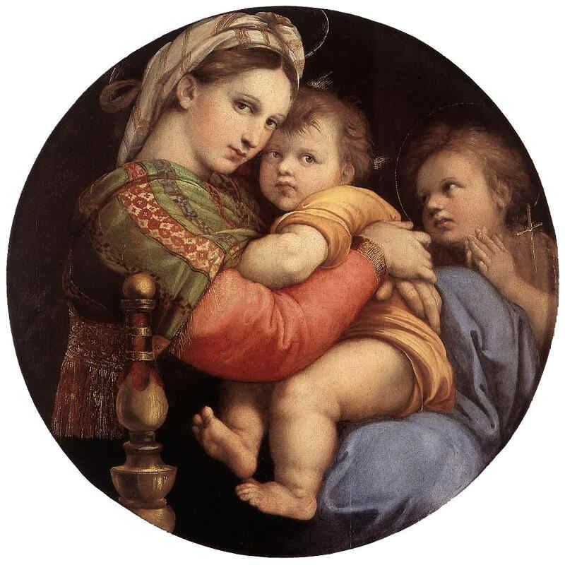 The Madonna of the Chair (Madonna della Sedia)